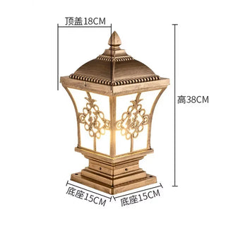 Villa Courtyard Waterproof Gate Lamp