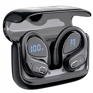 LED Wireless Power Display Sports Earbud