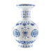 blue and white