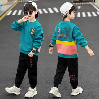 Boys Tracksuits Kids Clothes Set
