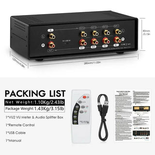 Sound Level Audio Splitter Visualizer