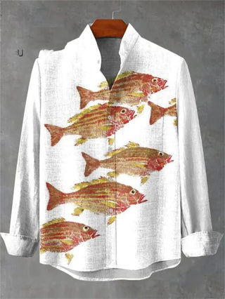 Men's Designer Retro Pattern Printed Top - Epictzar Intl.