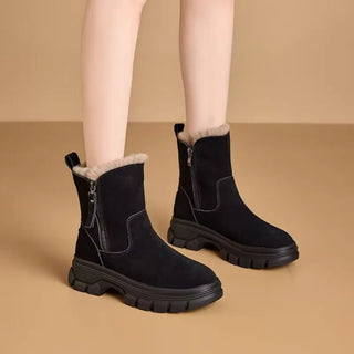 Trendy Women's Warm Commuter Boots