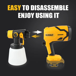 Cordless High Power Paint Spray Gun