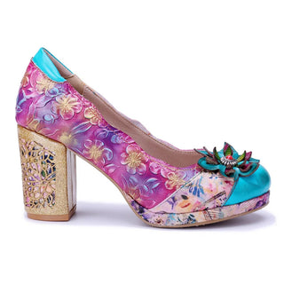 Sweet Round Toe Comfortable Party Shoes