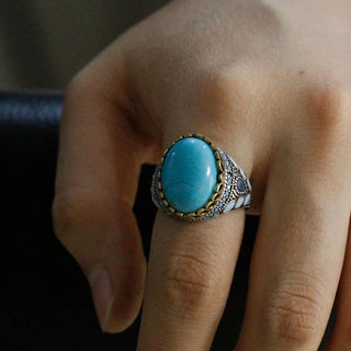 Vintage Oval Anniversary Party Ring