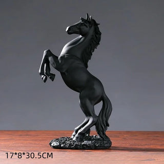 Nordic Abstract Horse Statue Figurine