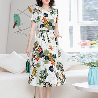 Bohemian Print O - Neck Party Dress - Epictzar Intl.
