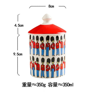 Ceramic Decorative Candy Storage Jar