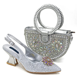 Elegant Wedding Party Shoes & Bag Sets
