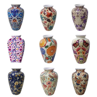 Creative 3D Puzzle Vase Waterproof Artistic Flower Vase Jigsaw Building Block Arrange Flowers Flower Arrangement Vase