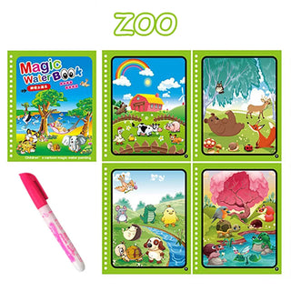 Kids Magic Water Drawing Book