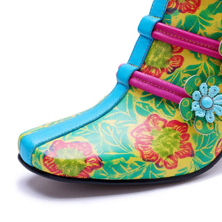 Floral Sweet Ruffle Comfortable Party Boots