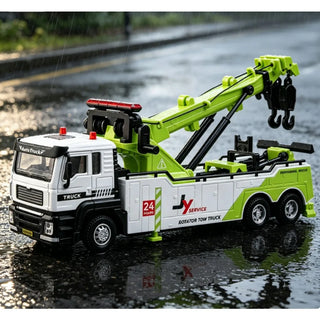 Double Hook Engineering Rescue Toy Crane