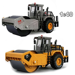 Alloy Road Roller Construction Play Vehicle
