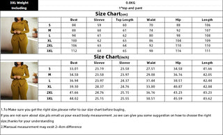 Women Butterfly Knot 2 Pcs Pants Set