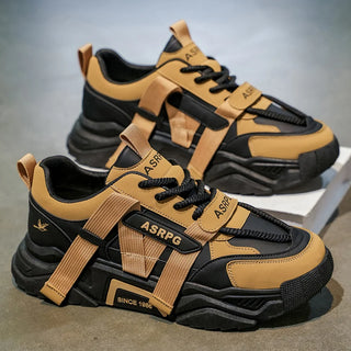 Men's Casual Sports Multi-color Lace-up Shoes