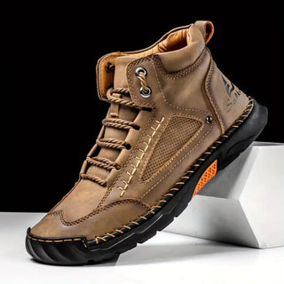 New Handmade Men's Boots Design Sneakers Man Outdoor Casual Leather Men Shoes Ankle Boots Fall Breathable Hot Sale Men's Boots