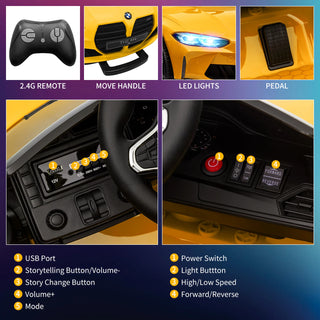 BMW M4 Electric Toddler Toy Vehicle