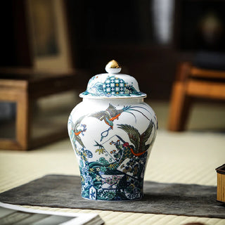 Sealed Ceramic Storage Ginger Jar
