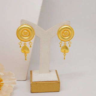 Luxury Gold Beaded Necklace Set