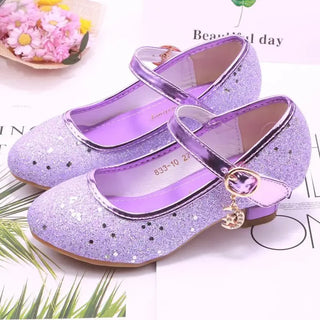 Girls Sequins Student Dancing Shoes