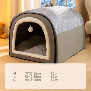 Self-Warming Indoor Sleeping Kennel