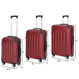 Excellent Quality Aluminum Swivel Wheel Trolley